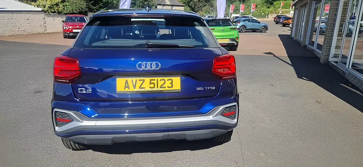 Used 2023 Audi Q2 S Line Blue - Interior and Exterior details 5