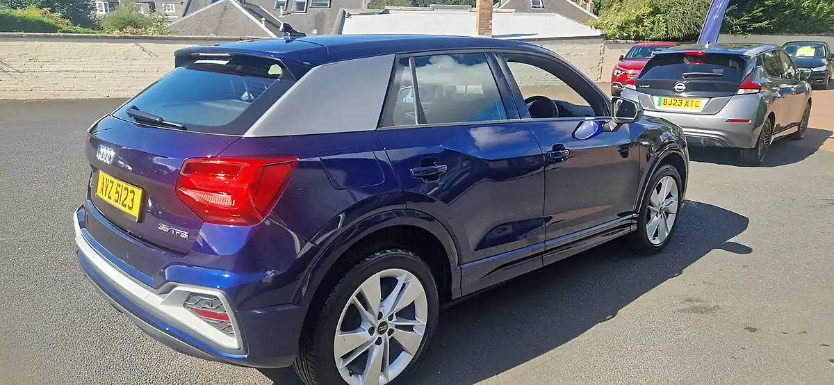 Used 2023 Audi Q2 S Line Blue - Interior and Exterior details 7
