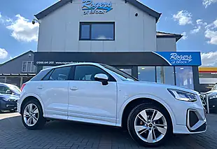 Used 2023 Audi Q2 S Line Glacier White - Interior and Exterior details 2