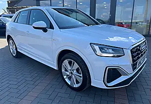 Used 2023 Audi Q2 S Line Glacier White - Interior and Exterior details 4