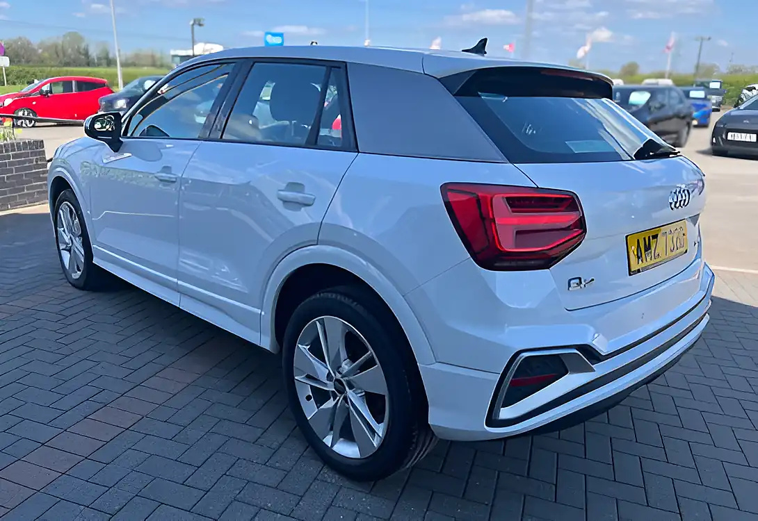 Used 2023 Audi Q2 S Line Glacier White - Interior and Exterior details 8