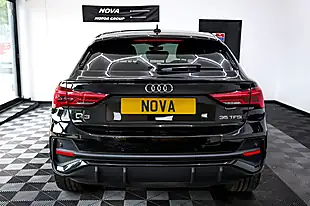 Used 2023 Audi Q3 Black Edition Sportback Black - Interior and Exterior details 11