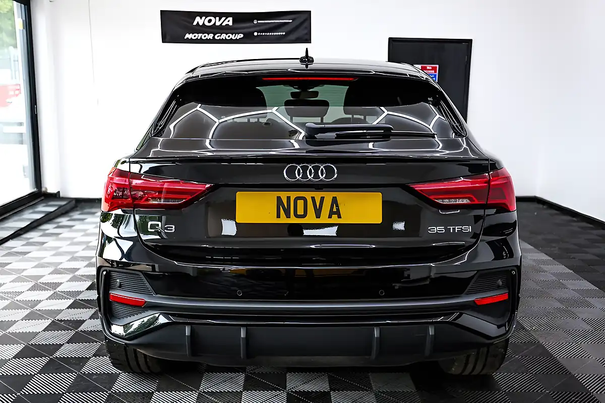 Used 2023 Audi Q3 Black Edition Sportback Black - Interior and Exterior details 11