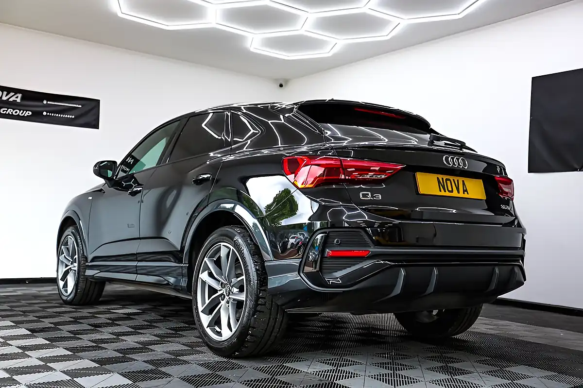 Used 2023 Audi Q3 Black Edition Sportback Black - Interior and Exterior details 12