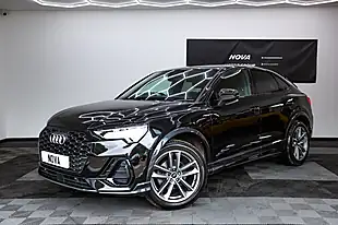 Used 2023 Audi Q3 Black Edition Sportback Black - Interior and Exterior details 2