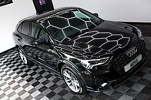 Used 2023 Audi Q3 Black Edition Sportback Black - Interior and Exterior details 4