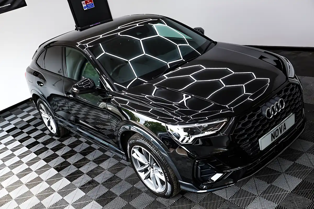 Used 2023 Audi Q3 Black Edition Sportback Black - Interior and Exterior details 4