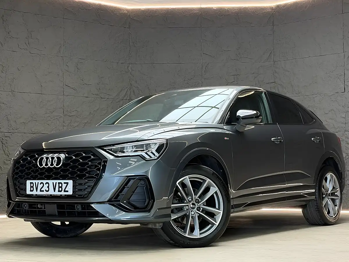 Used 2023 Audi Q3 Black Edition Sportback Grey - Front View
