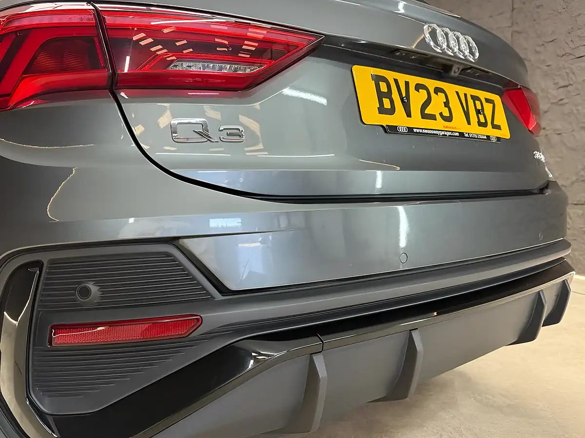 Used 2023 Audi Q3 Black Edition Sportback Grey - Interior and Exterior details 20