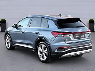 Used 2023 Audi Q4 E-Tron S Line Blue - Interior and Exterior details 10