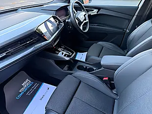 Used 2023 Audi Q4 E-Tron S Line Blue - Interior and Exterior details 2