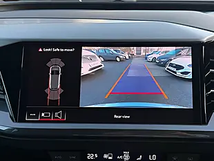 Used 2023 Audi Q4 E-Tron S Line Blue - Interior and Exterior details 3
