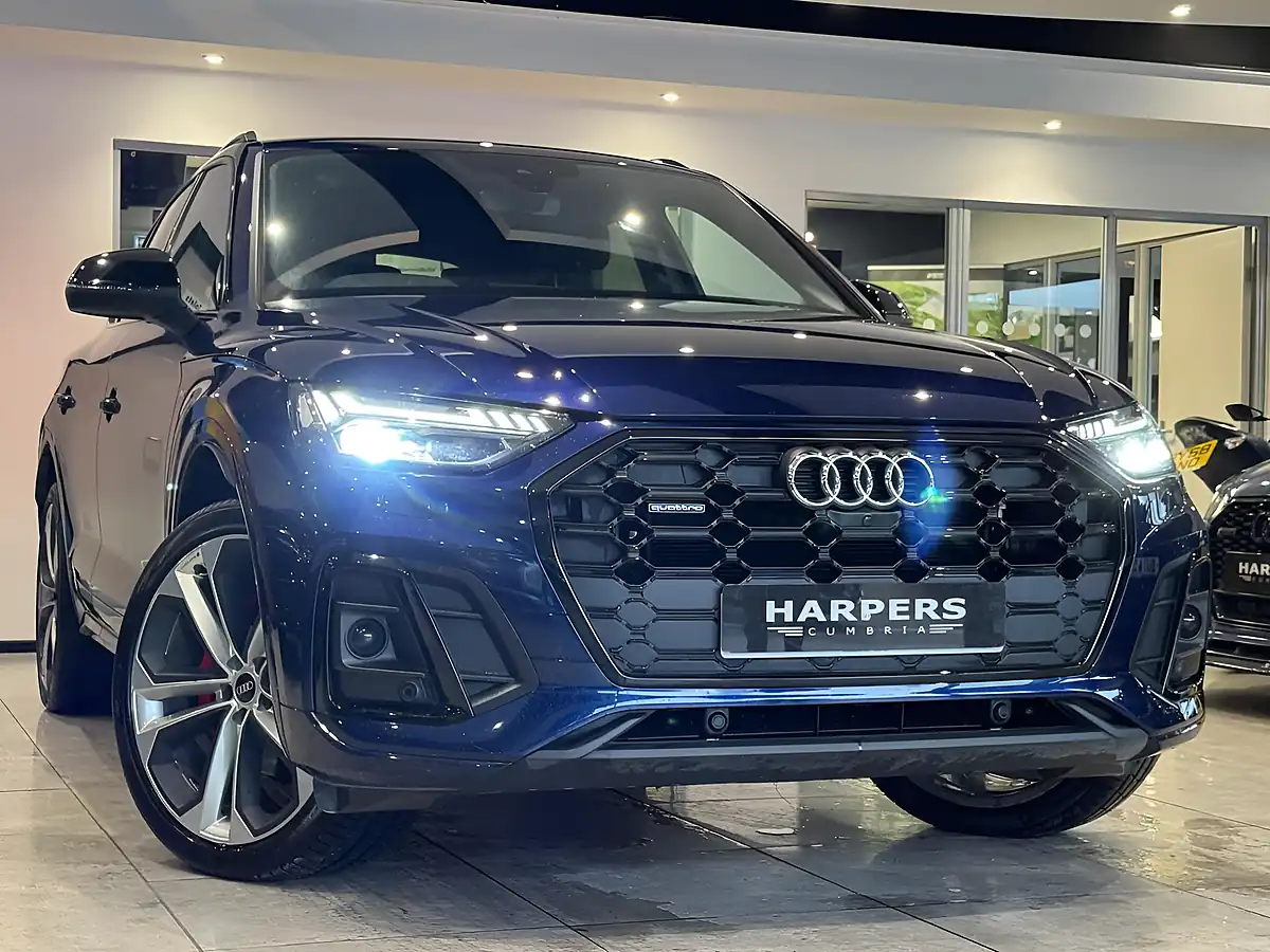 Used 2023 Audi Q5 Edition 1 Blue - Front View