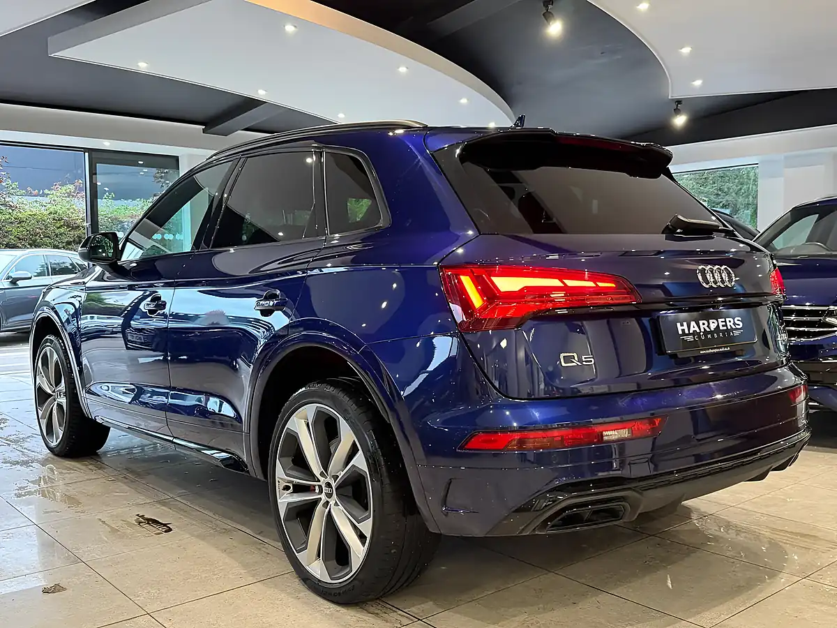 Used 2023 Audi Q5 Edition 1 Blue - Interior and Exterior details 2