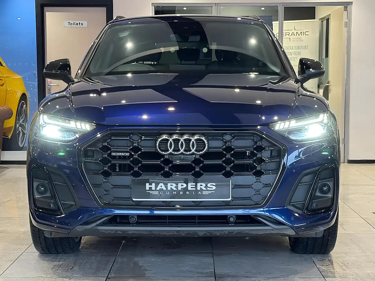 Used 2023 Audi Q5 Edition 1 Blue - Interior and Exterior details 4