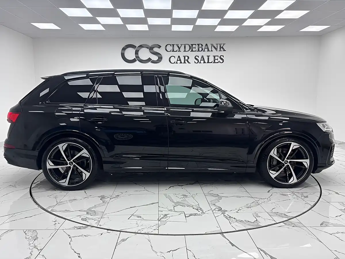 Used 2023 Audi Q7 Black Edition Black - Interior and Exterior details 2