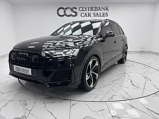 Used 2023 Audi Q7 Black Edition Black - Interior and Exterior details 9