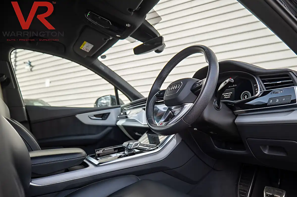 Used 2023 Audi Q7 Black Edition Mythos Black - Interior and Exterior details 10