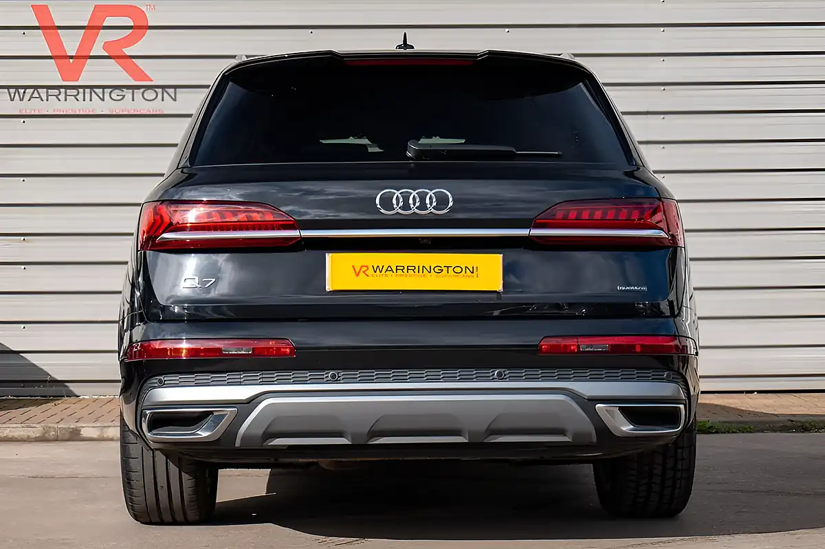 Used 2023 Audi Q7 Black Edition Mythos Black - Interior and Exterior details 12