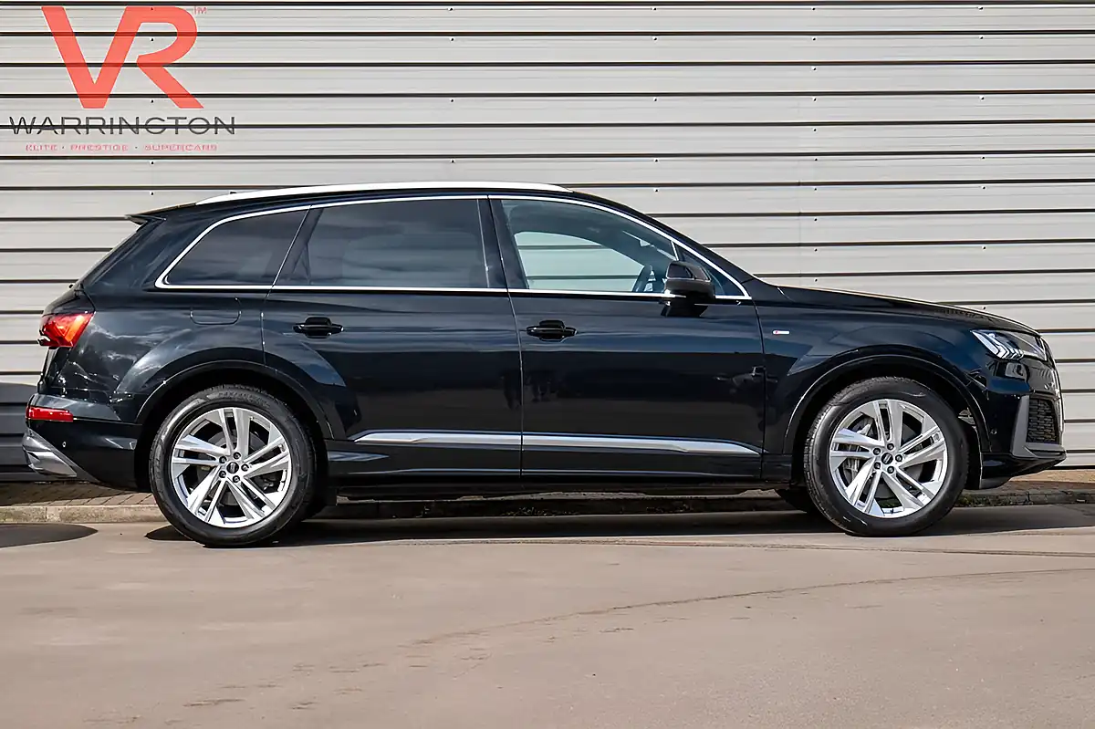 Used 2023 Audi Q7 Black Edition Mythos Black - Interior and Exterior details 15