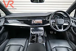 Used 2023 Audi Q7 Black Edition Mythos Black - Interior and Exterior details 2