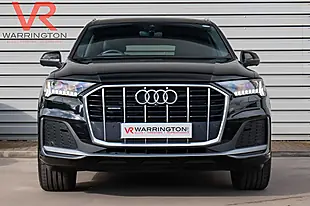 Used 2023 Audi Q7 Black Edition Mythos Black - Interior and Exterior details 4