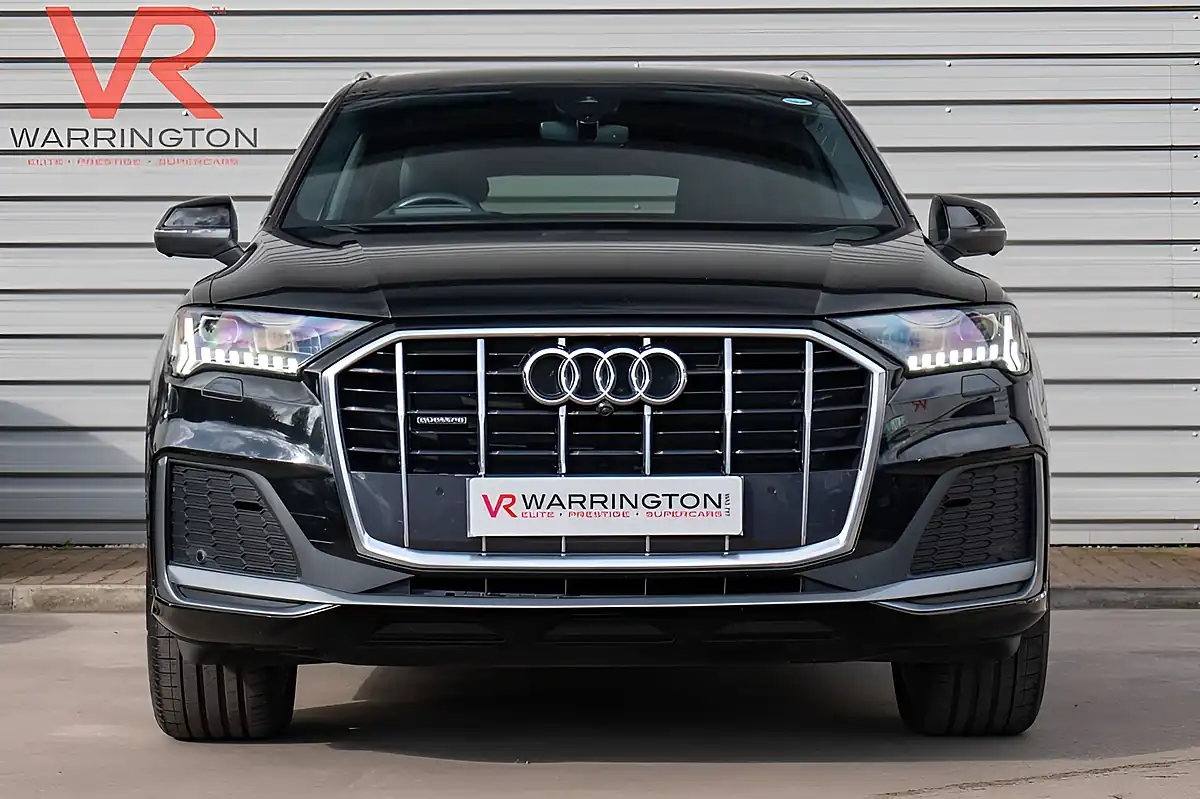 Used 2023 Audi Q7 Black Edition Mythos Black - Interior and Exterior details 4