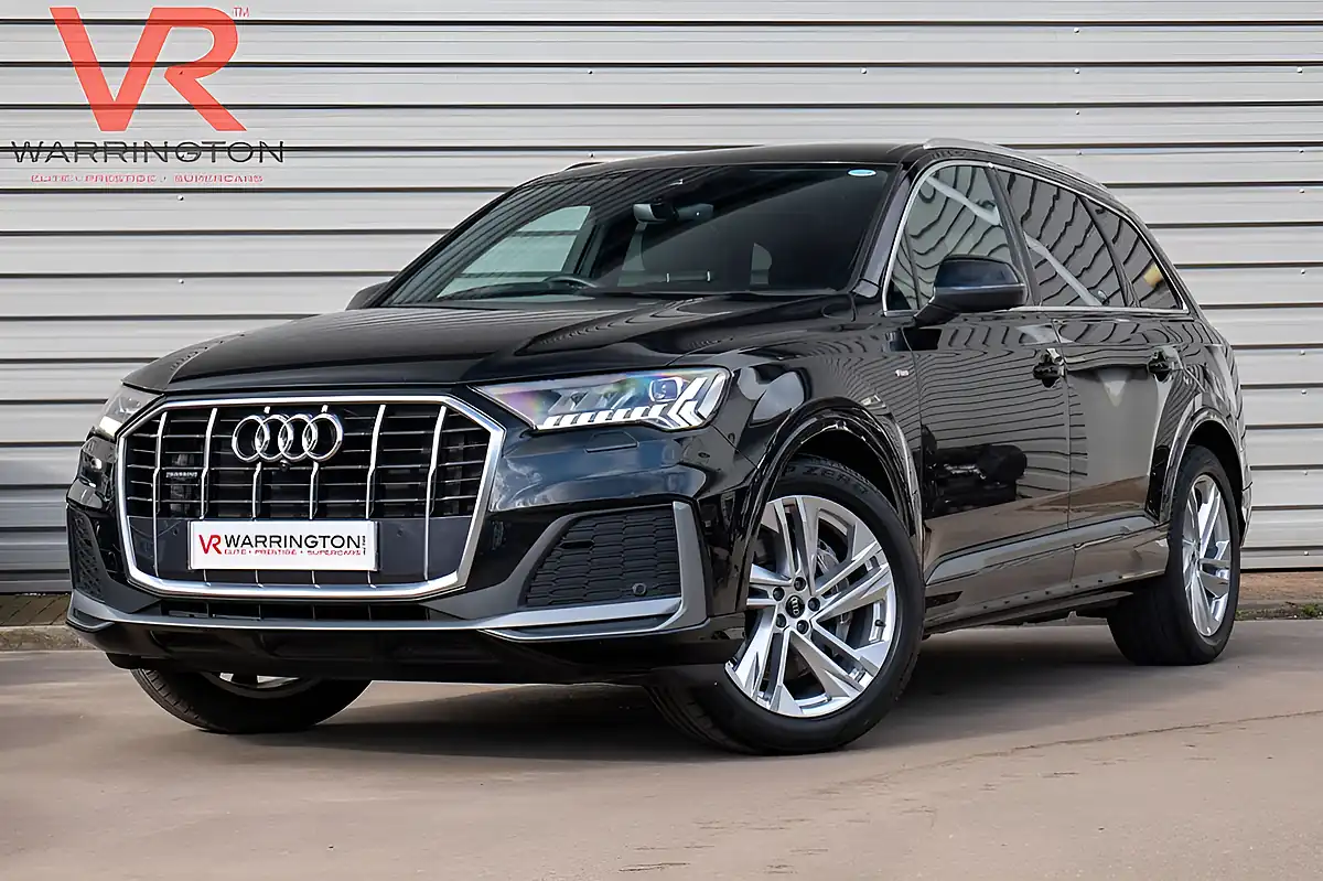 Used 2023 Audi Q7 Black Edition Mythos Black - Interior and Exterior details 9