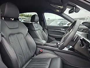 Used 2023 Audi Q8 E-Tron S Line Grey - Interior and Exterior details 11