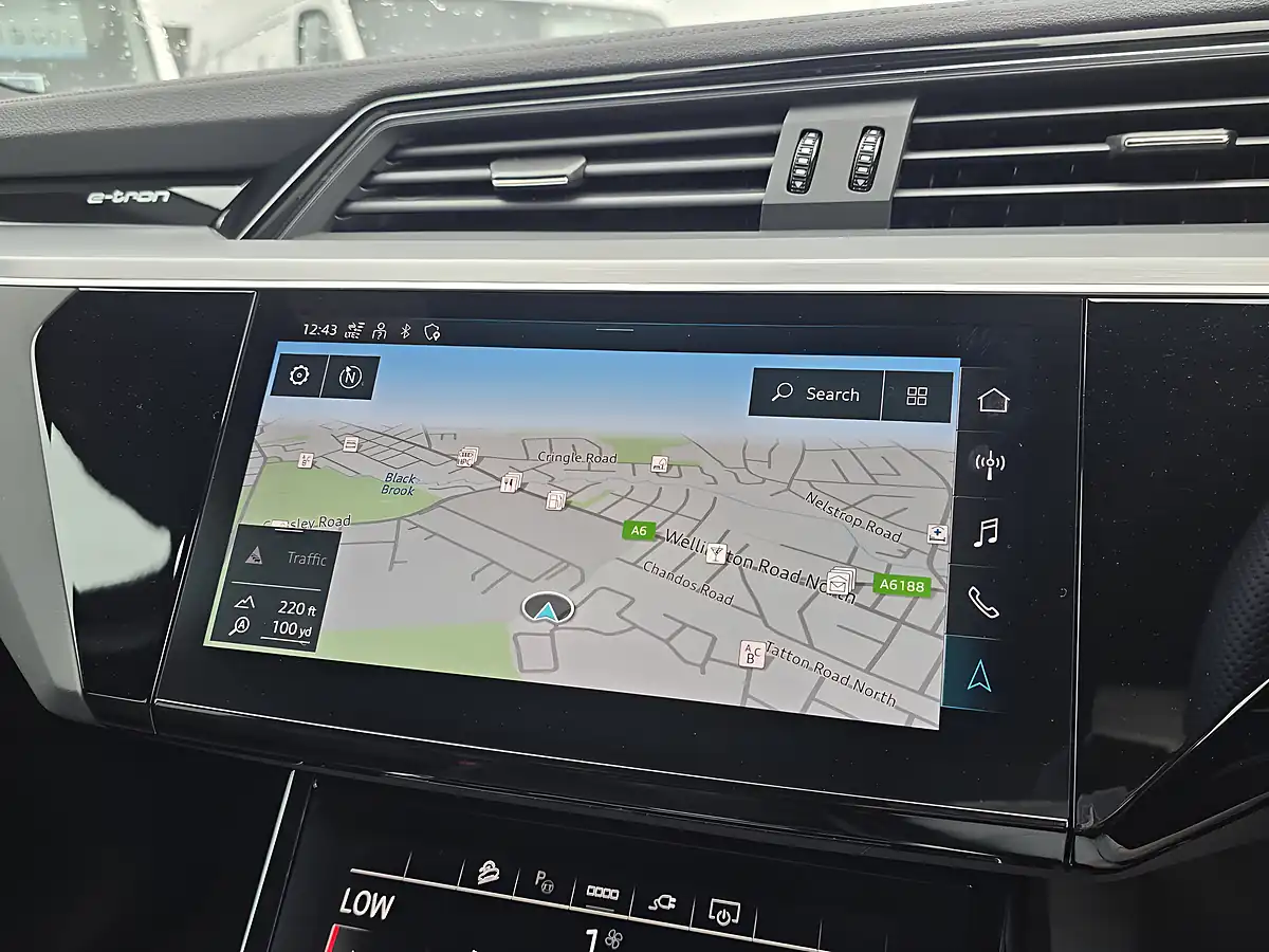 Used 2023 Audi Q8 E-Tron S Line Grey - Interior and Exterior details 13