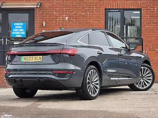 Used 2023 Audi Q8 E-Tron S Line Grey - Interior and Exterior details 6