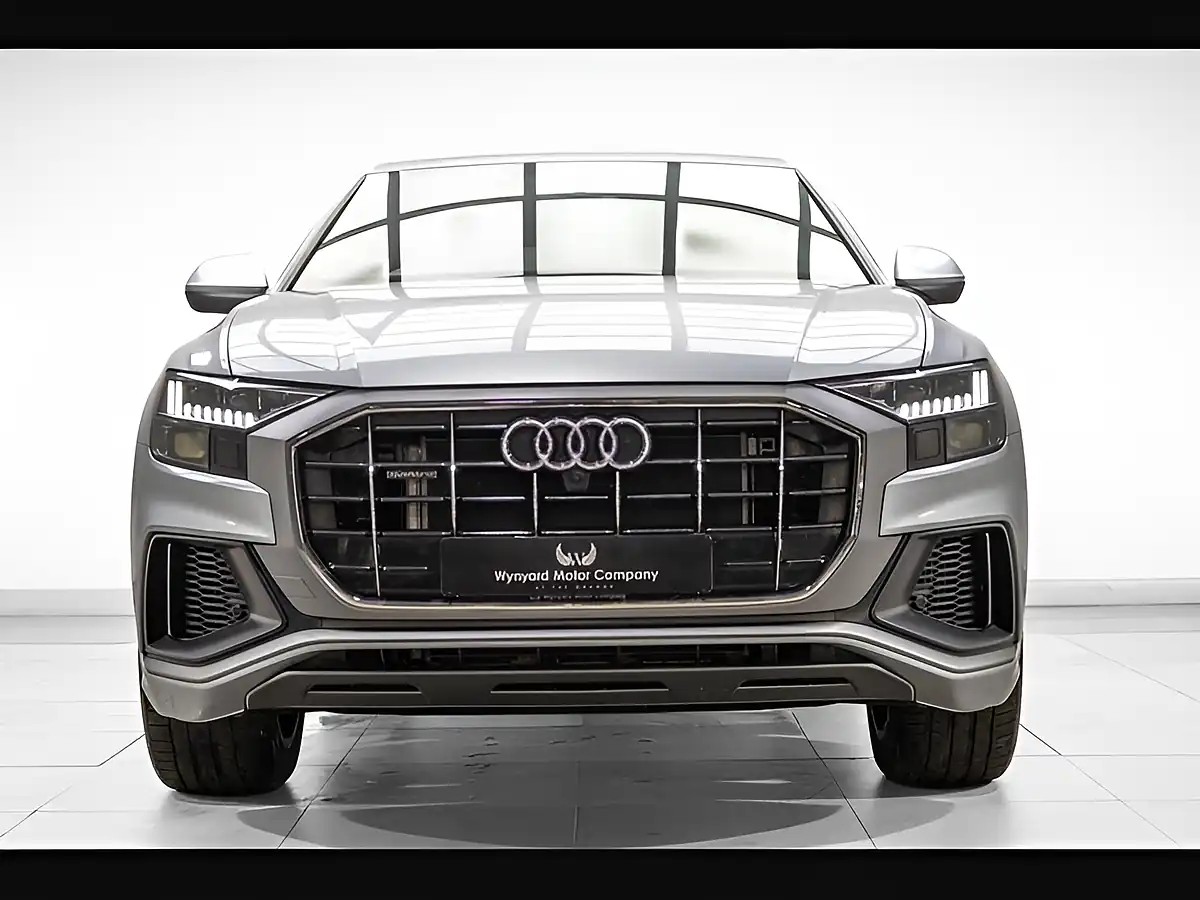 Used 2023 Audi Q8 S Line Silver - Interior and Exterior details 2
