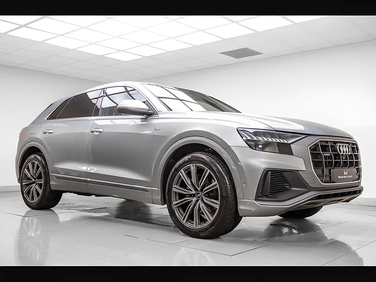 Used 2023 Audi Q8 S Line Silver - Interior and Exterior details 3