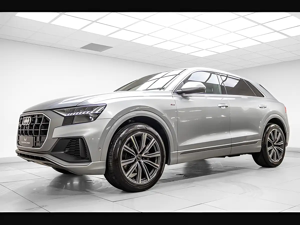 Used 2023 Audi Q8 S Line Silver - Interior and Exterior details 5