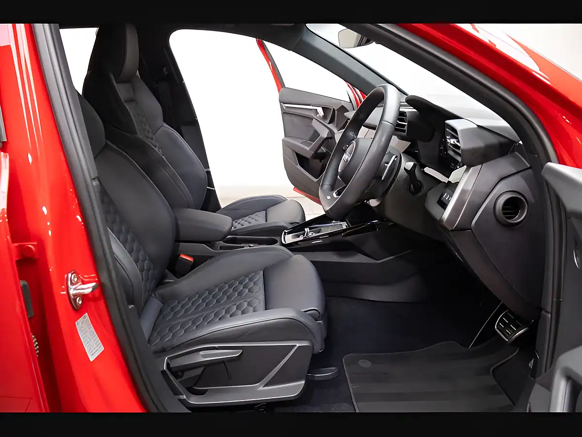 Used 2023 Audi RS3 Carbon Black Red - Interior and Exterior details 7
