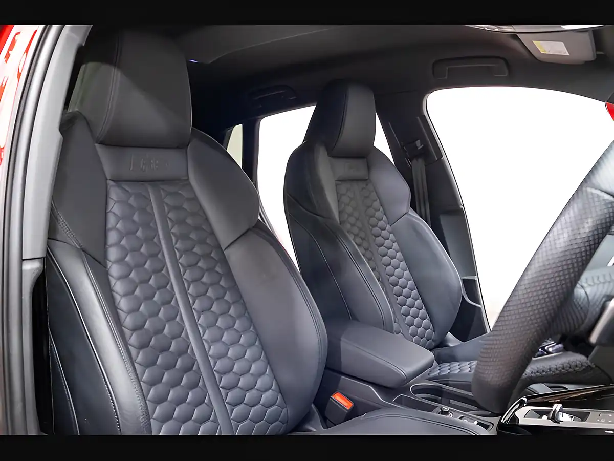 Used 2023 Audi RS3 Carbon Black Red - Interior and Exterior details 8
