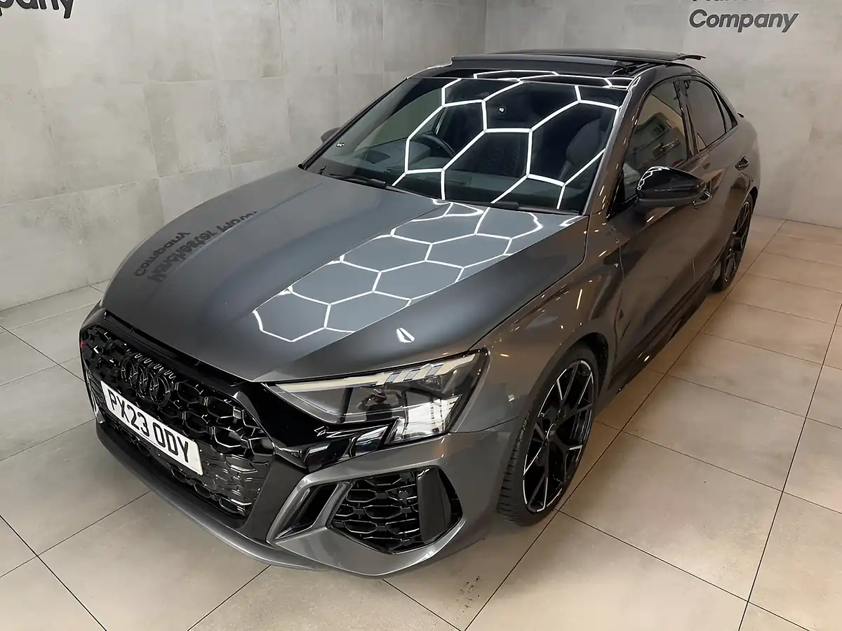 Used 2023 Audi RS3 Vorsprung Grey - Interior and Exterior details 7