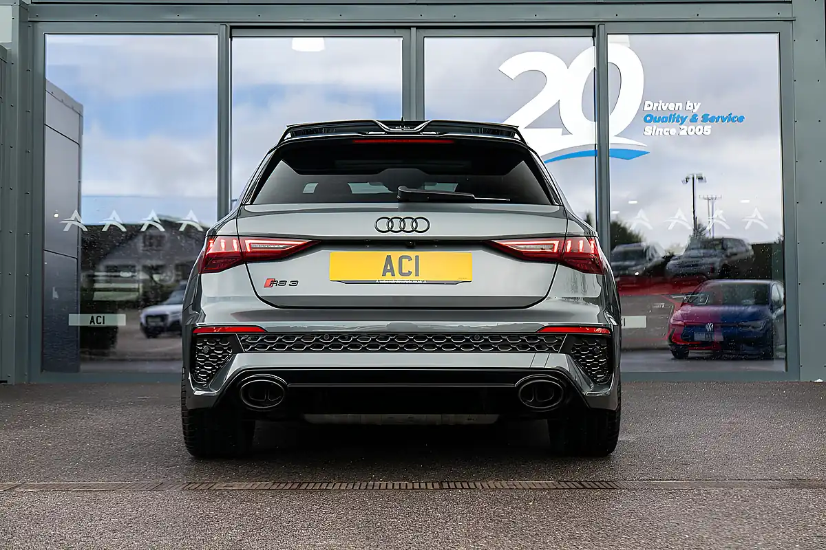 Used 2023 Audi RS3 Vorsprung Sportback Daytona Grey - Interior and Exterior details 10
