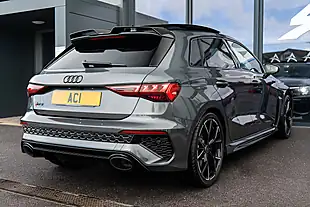 Used 2023 Audi RS3 Vorsprung Sportback Daytona Grey - Interior and Exterior details 11