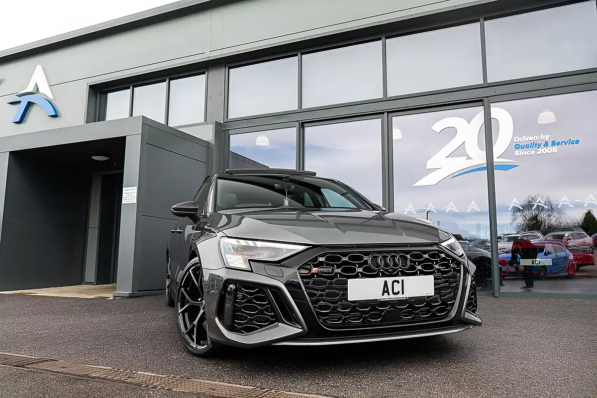 Used 2023 Audi RS3 Vorsprung Sportback Daytona Grey - Interior and Exterior details 15
