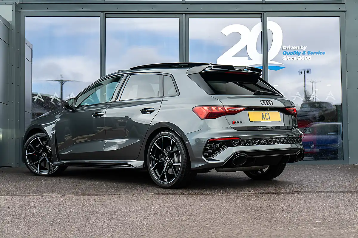 Used 2023 Audi RS3 Vorsprung Sportback Daytona Grey - Interior and Exterior details 2