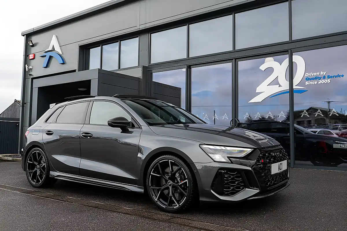 Used 2023 Audi RS3 Vorsprung Sportback Daytona Grey - Interior and Exterior details 20
