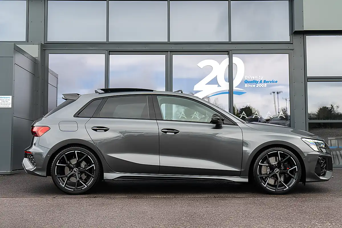 Used 2023 Audi RS3 Vorsprung Sportback Daytona Grey - Interior and Exterior details 4