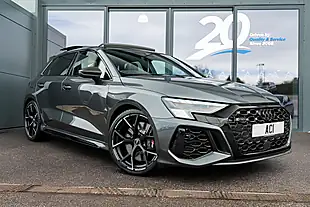 Used 2023 Audi RS3 Vorsprung Sportback Daytona Grey - Interior and Exterior details 7