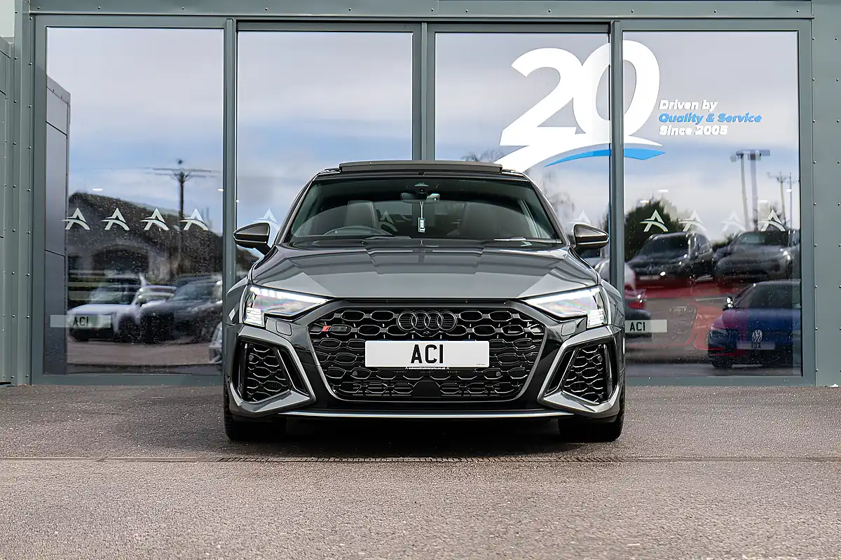 Used 2023 Audi RS3 Vorsprung Sportback Daytona Grey - Interior and Exterior details 9