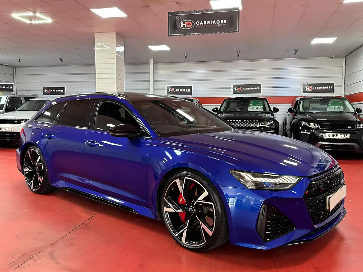 Used 2023 Audi RS6 Vorsprung Blue - Front View