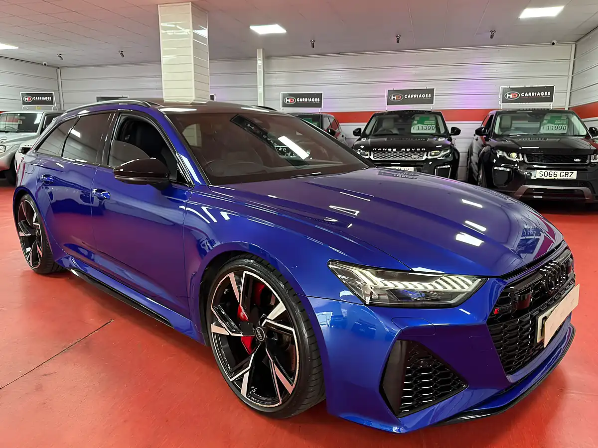 Used 2023 Audi RS6 Vorsprung Blue - Interior and Exterior details 3