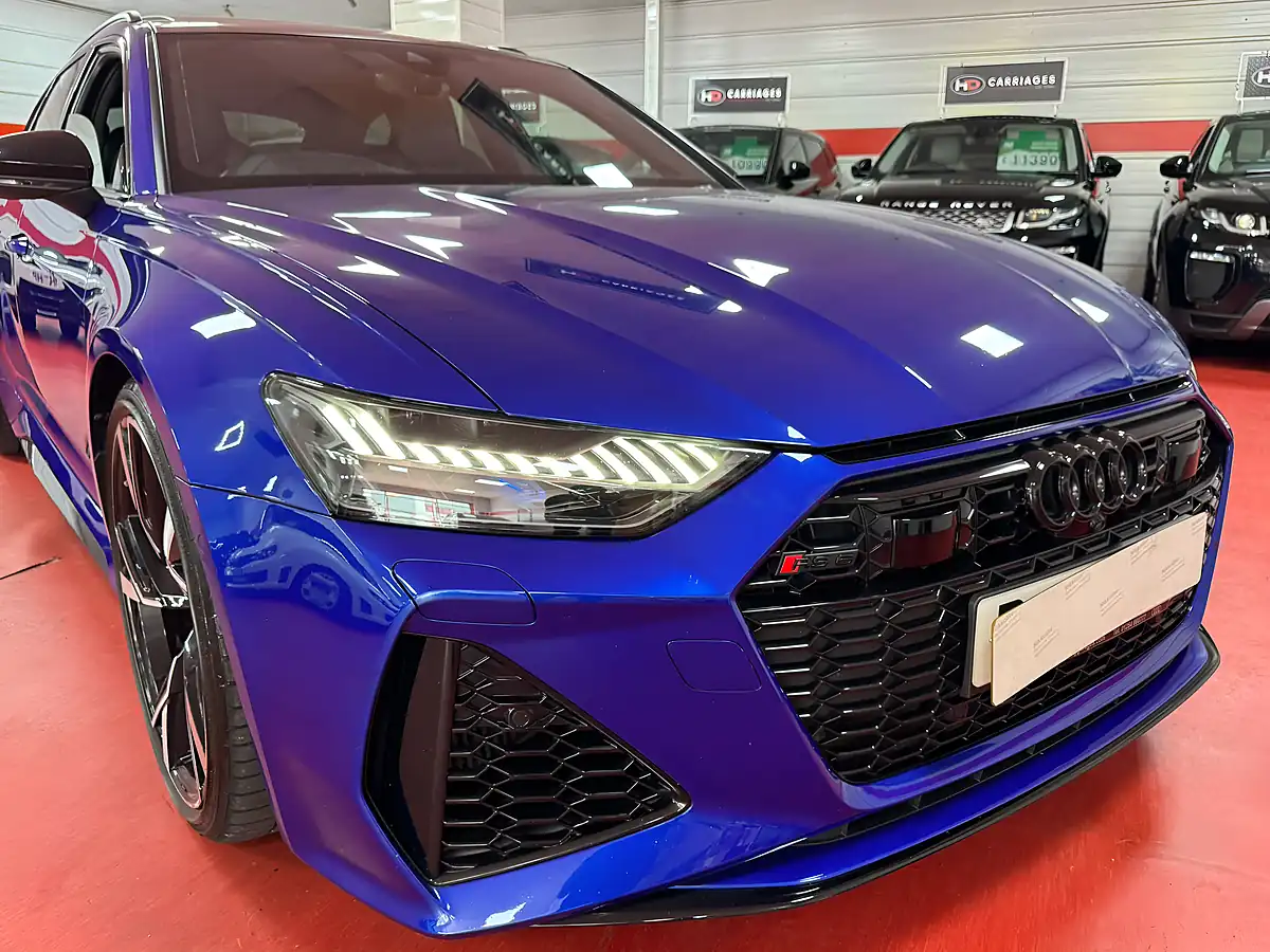 Used 2023 Audi RS6 Vorsprung Blue - Interior and Exterior details 4