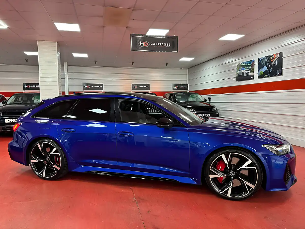 Used 2023 Audi RS6 Vorsprung Blue - Interior and Exterior details 5