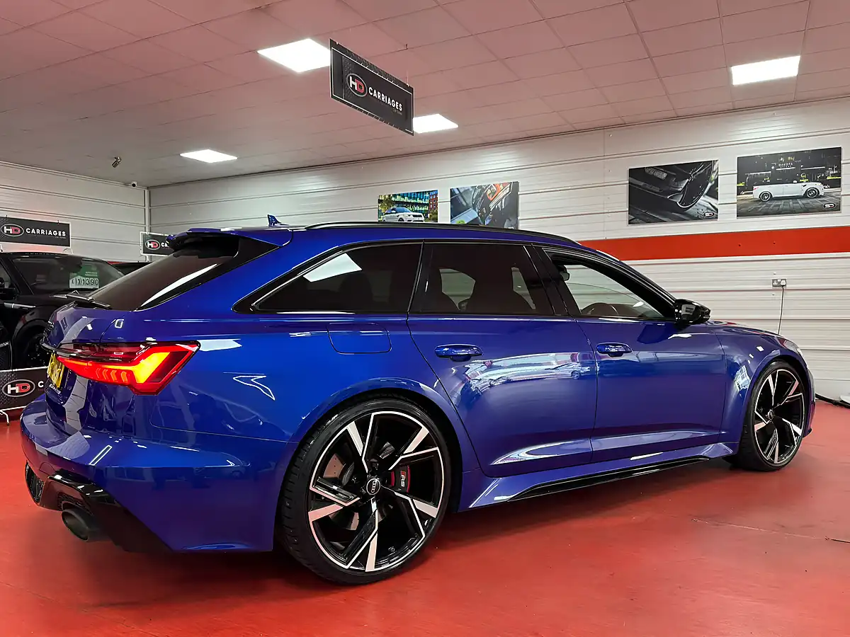 Used 2023 Audi RS6 Vorsprung Blue - Interior and Exterior details 8